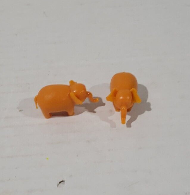 Lot of 20ct 1″ H Rubber Animals Giraffes, Elephants, Lions and Hippos