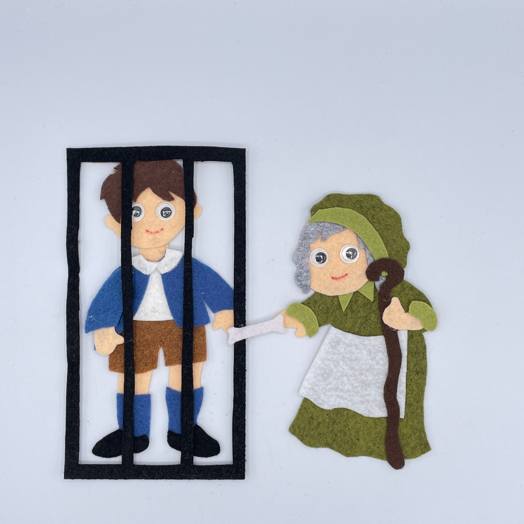 Hansel and Gretel Felt Pieces for Felt or Flannel Board Play