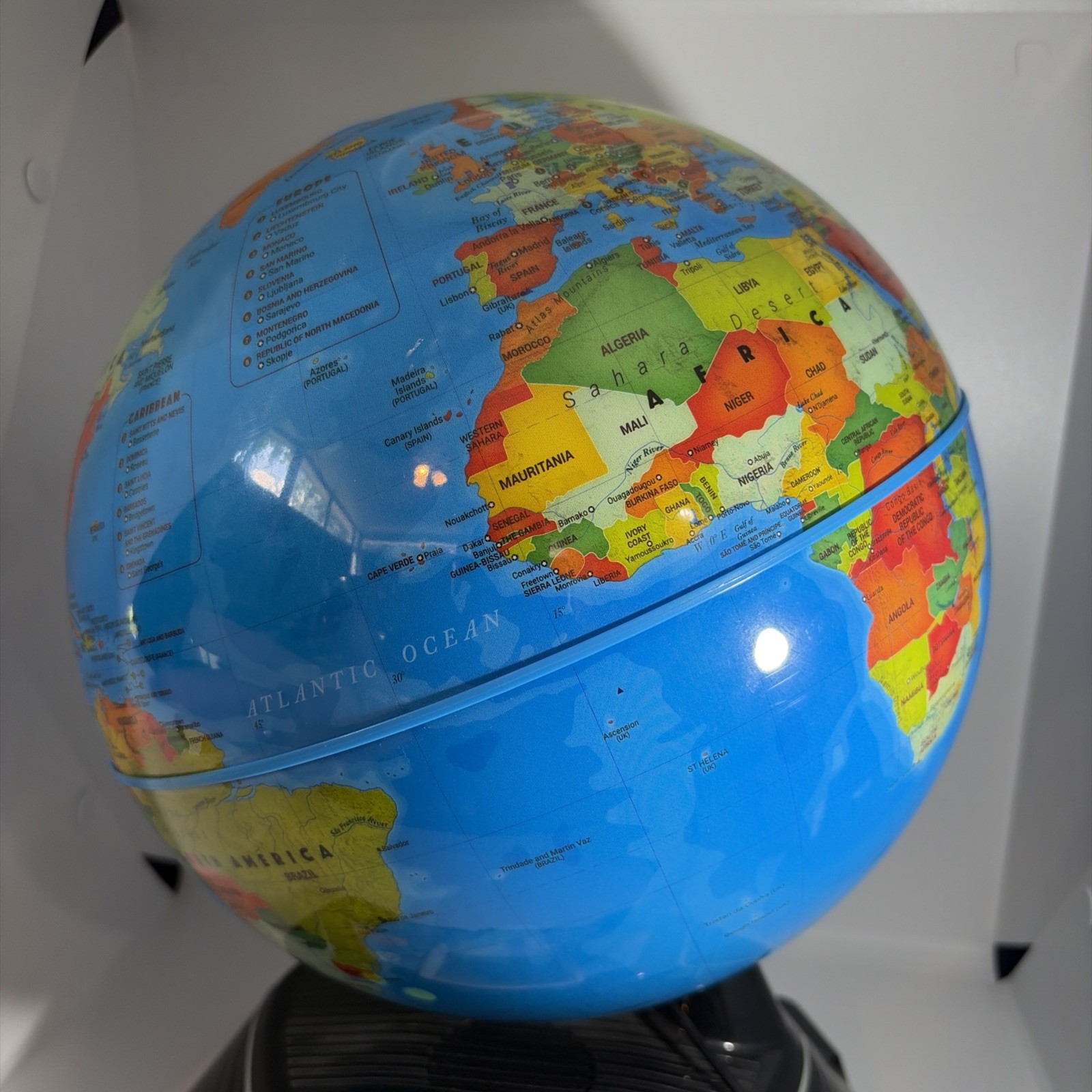 LeapFrog Magic Adventures Globe 10″ BBC Videos Interactive Tested Works Great