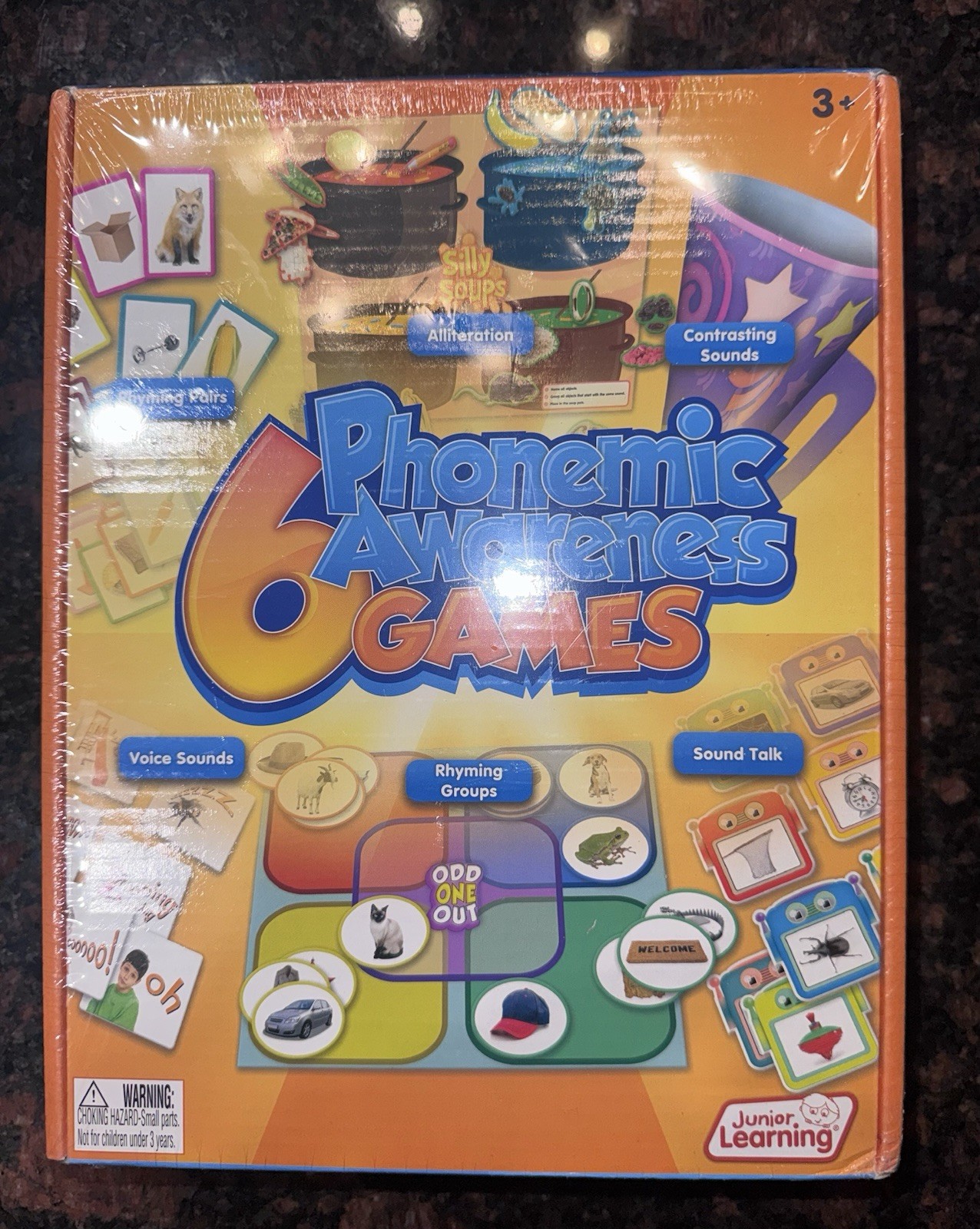 6 Phonemic Awareness Games Speech Therapy Junior Learning Sealed New In Box