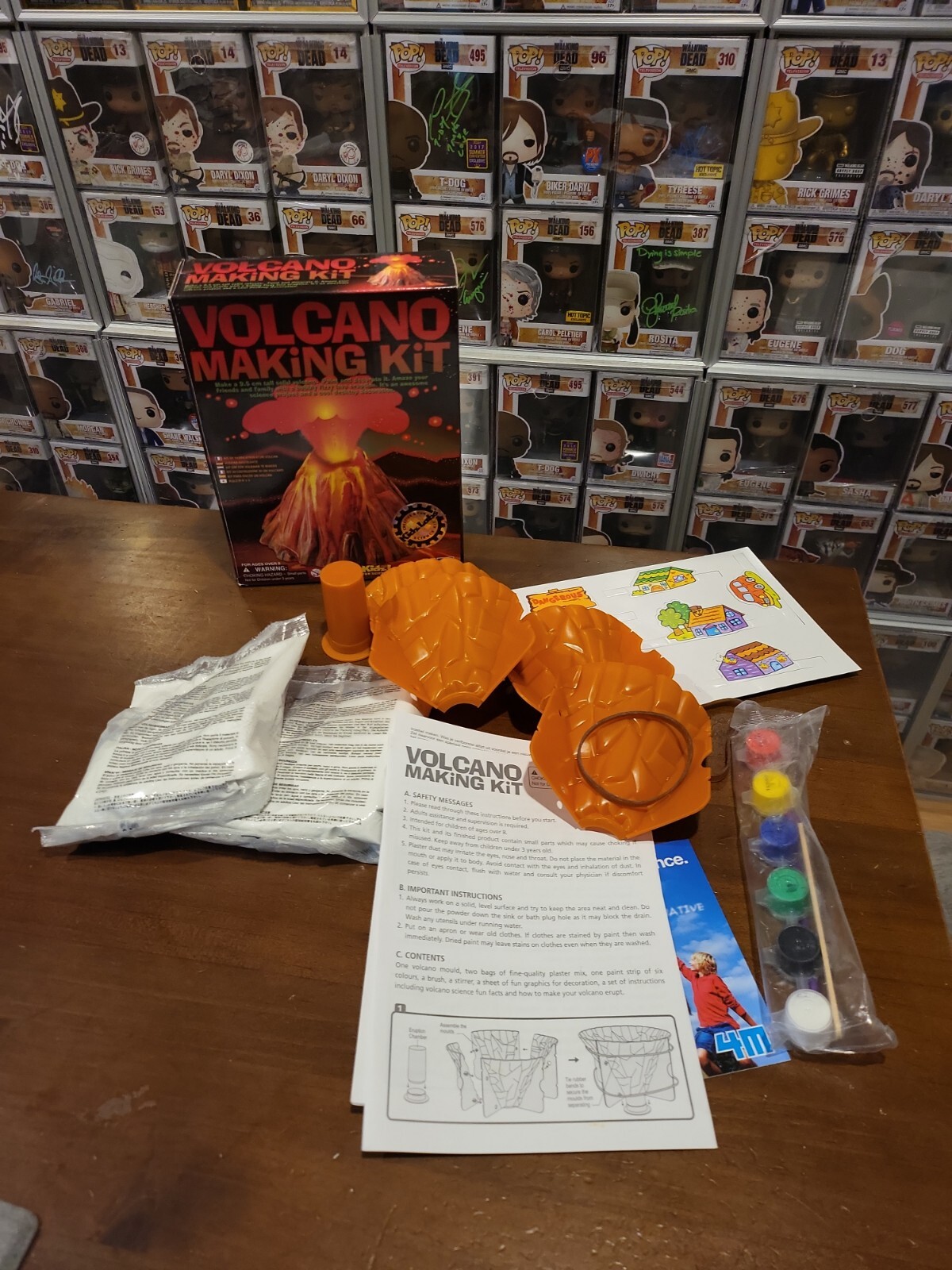 4M – KidzLabs – Volcano Making Kit – Checked & Ready To Explode
