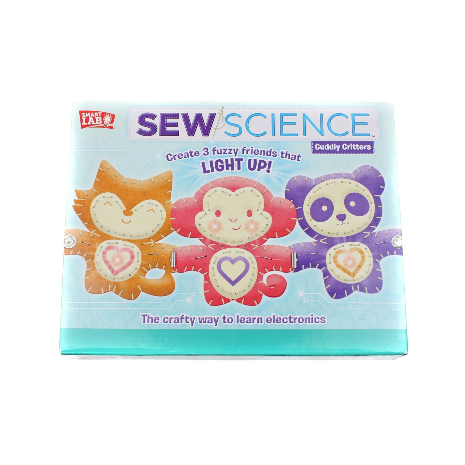 Smart Lab Sew Science Cuddly Critters DIY Electronics Crafts Kit New in Box