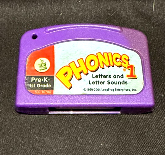 LeapPad – Phonics 1: Letters and Letter Sounds – Learning System Cartridge