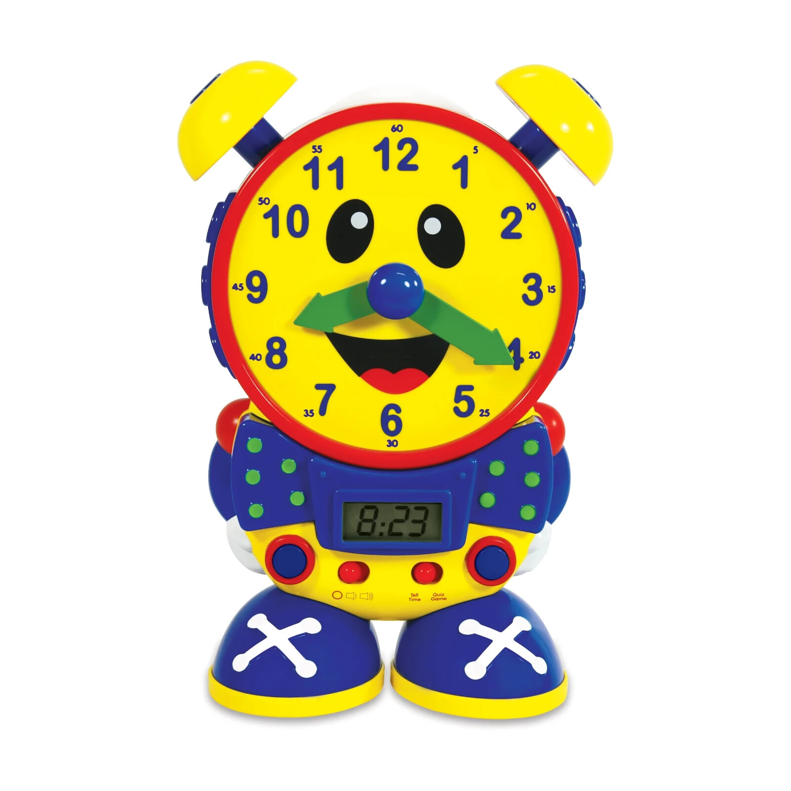 The Learning Journey Telly The Teaching Time Clock Pink Educational Works