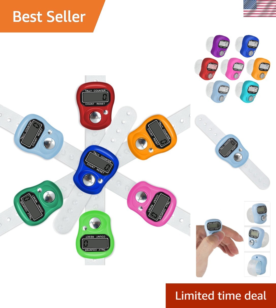 Portable 5-Digit Tally Counter with Durable ABS – Ideal for Multiple Activities