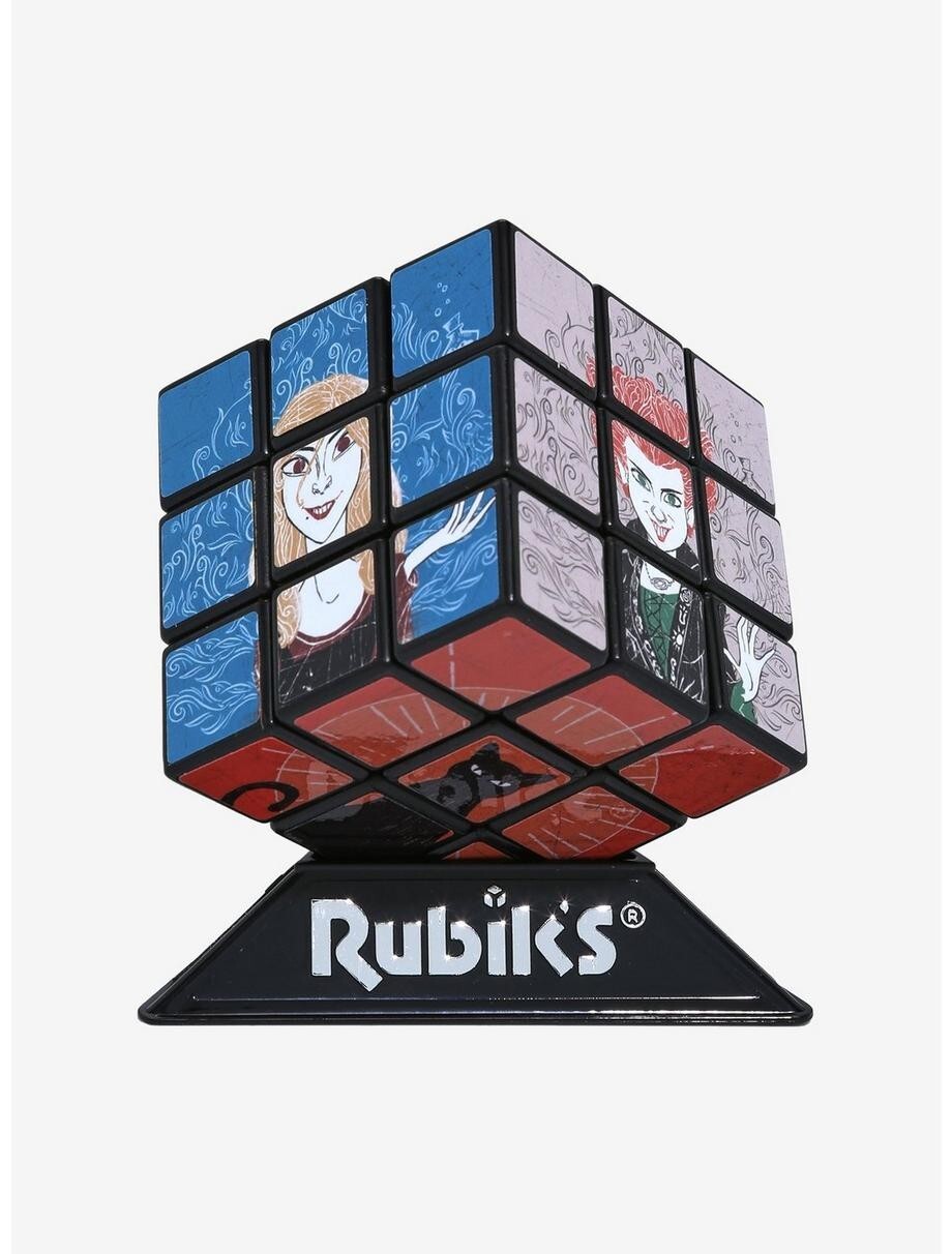 Disney Hocus Pocus Rubik’s Cube Collectible Puzzle Cube Features Characters. New