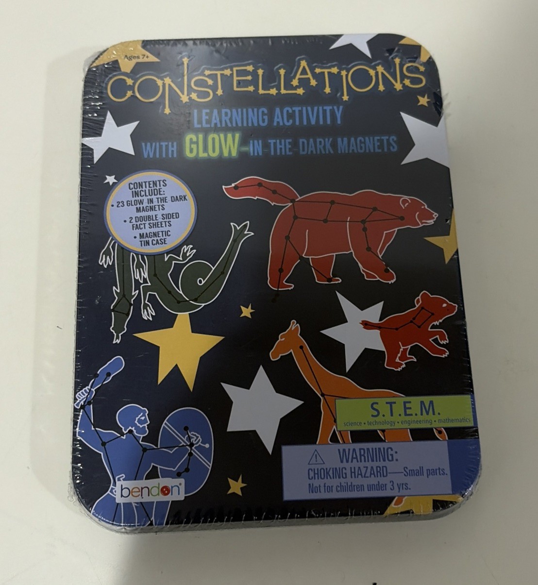 Bendon Constellations Glow In The Dark Learning Activity Set – S.T.E.M.