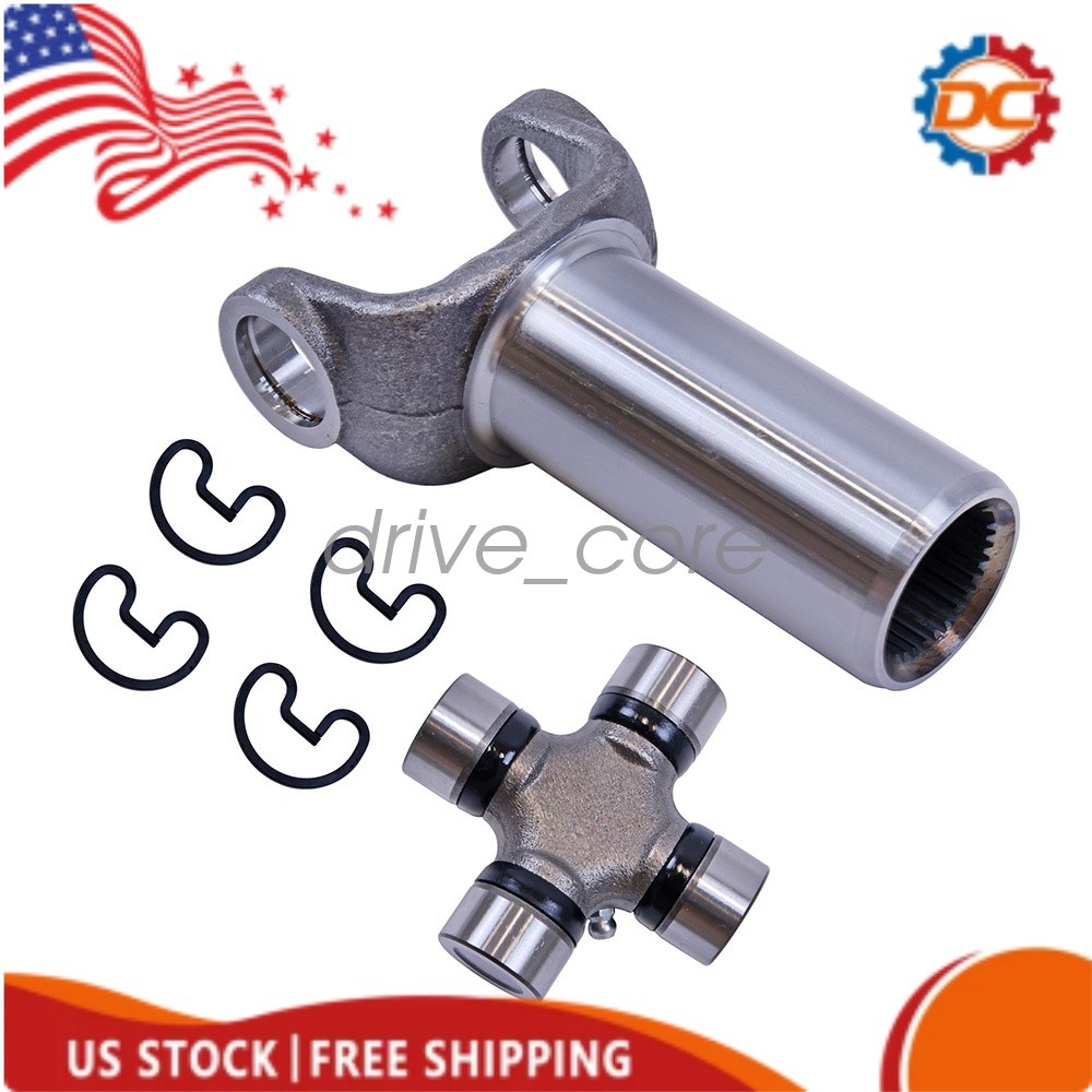 Fit For GM Turbo 400 TH400 Transmission Slip Yoke 2-3-10431X&5-153X U Joint Kit