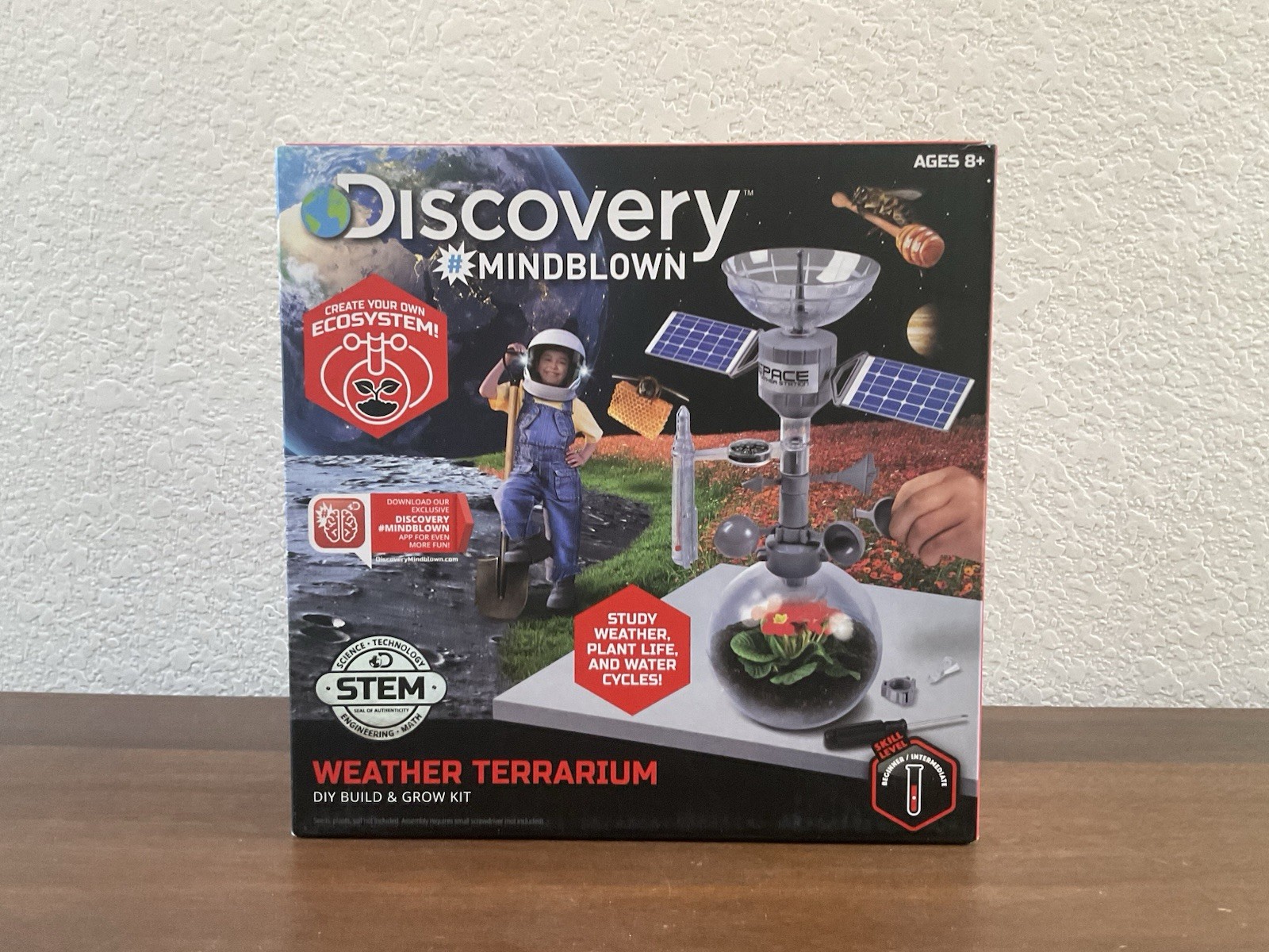 Discovery Mindblown Weather Terrarium DIY Build and Grow Kit