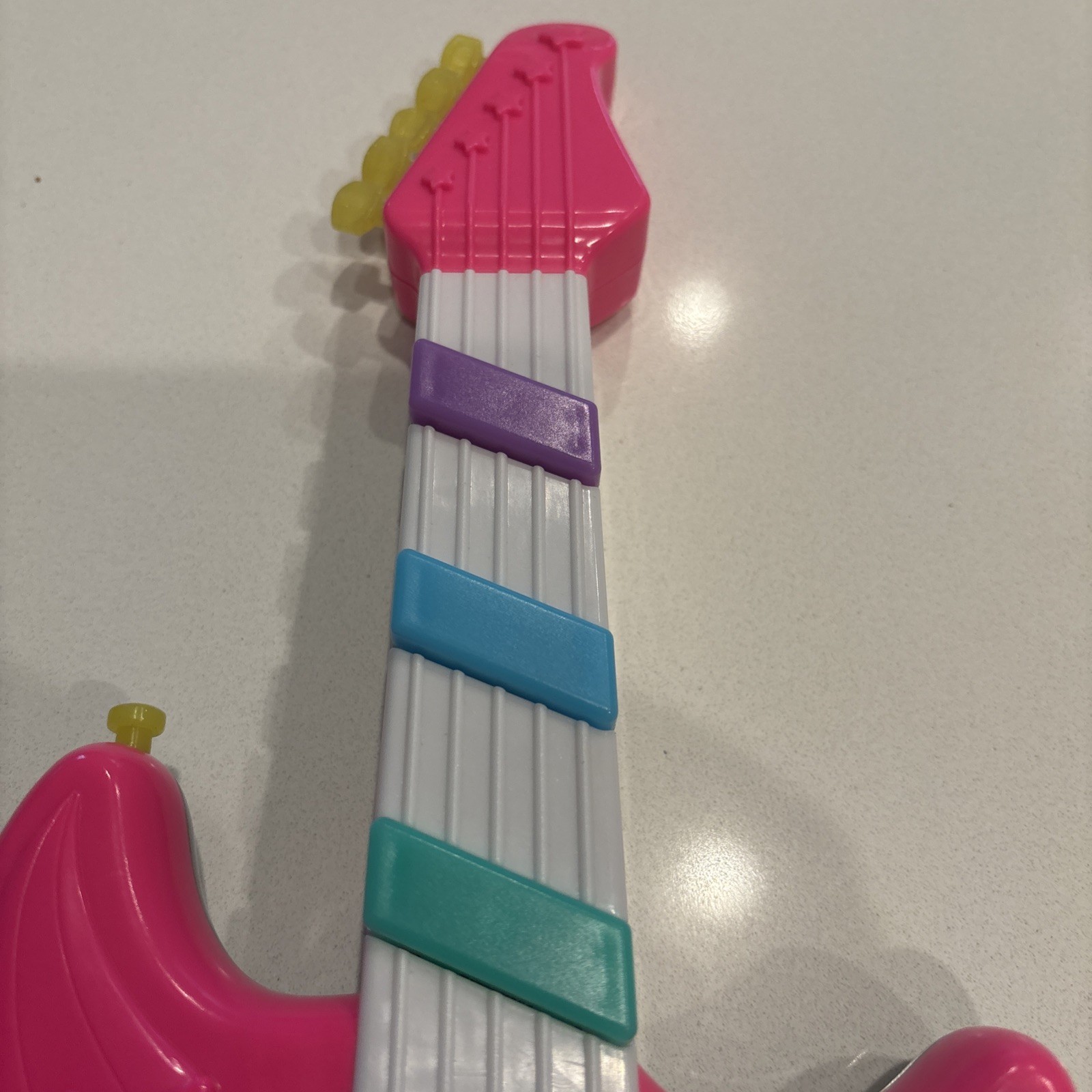 Barbie Jam with Me Pink Electronic Kids Light Up Toy Guitar Mattel 2020 Tested