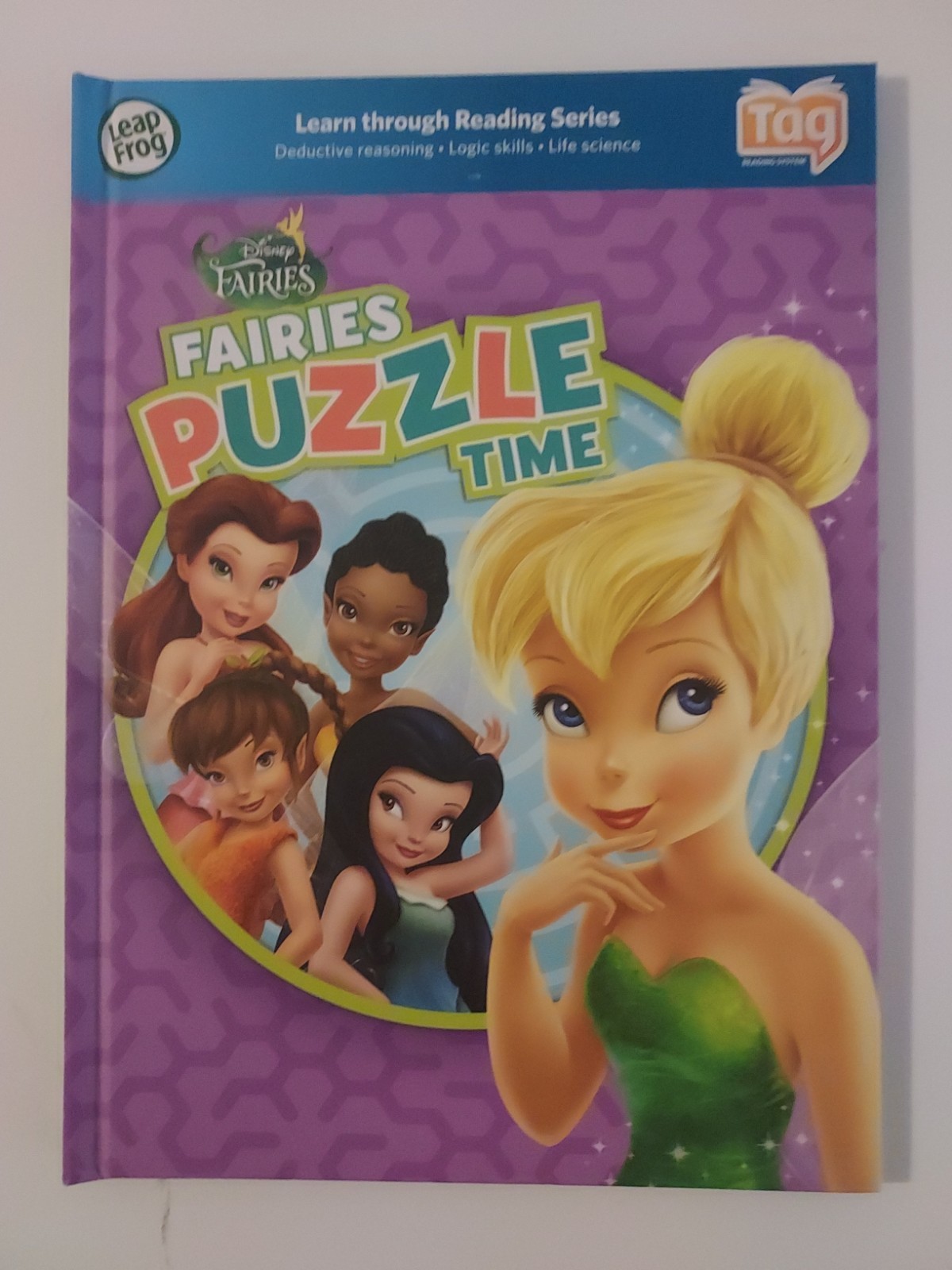 Leapfrog DISNEY FAIRIES– FAIRIES PUZZLE TIME—Works on Tag and LeapReader