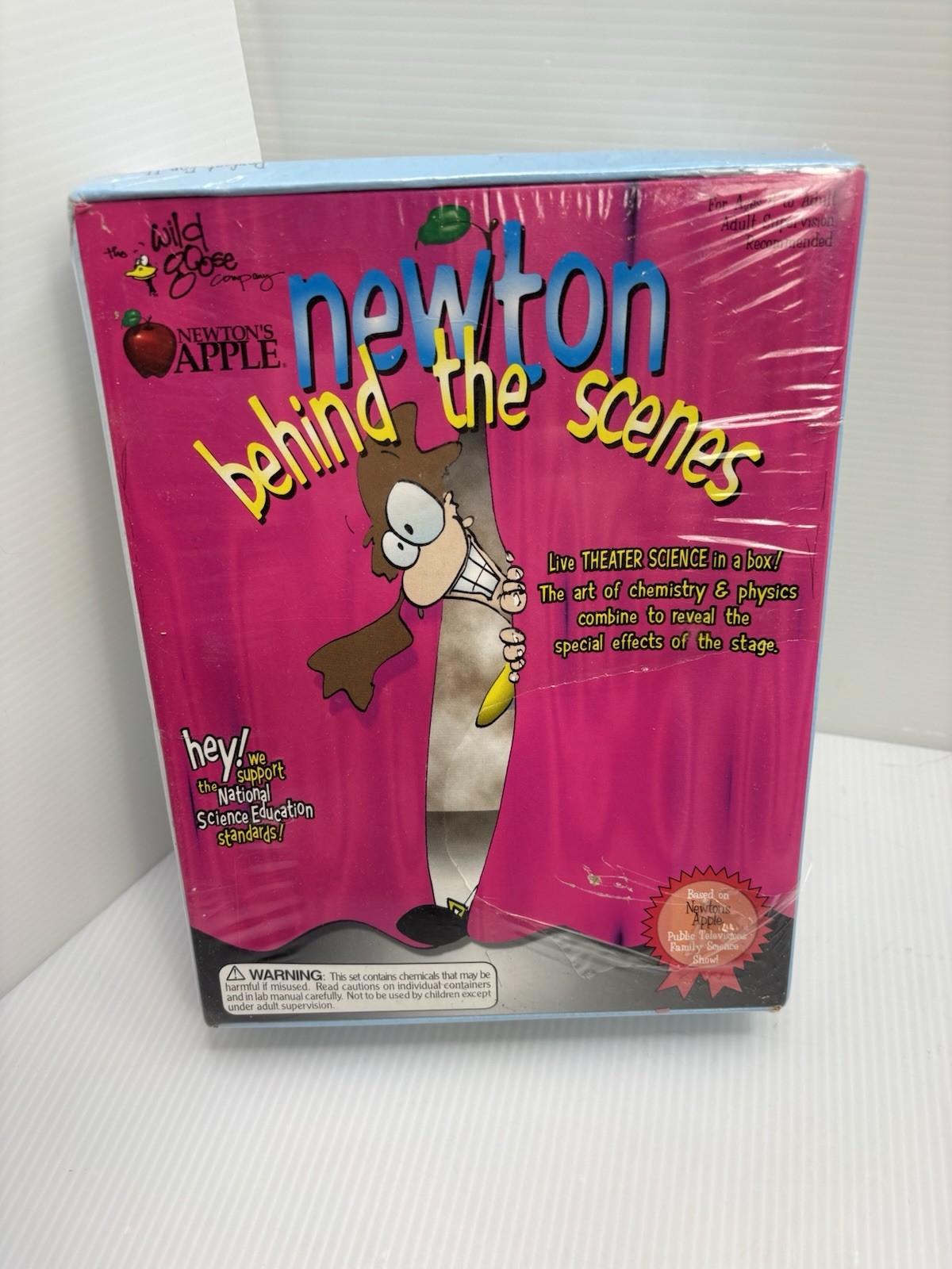 Wild Goose Newton’s Apple – Theater Science- New Behind The Scenes