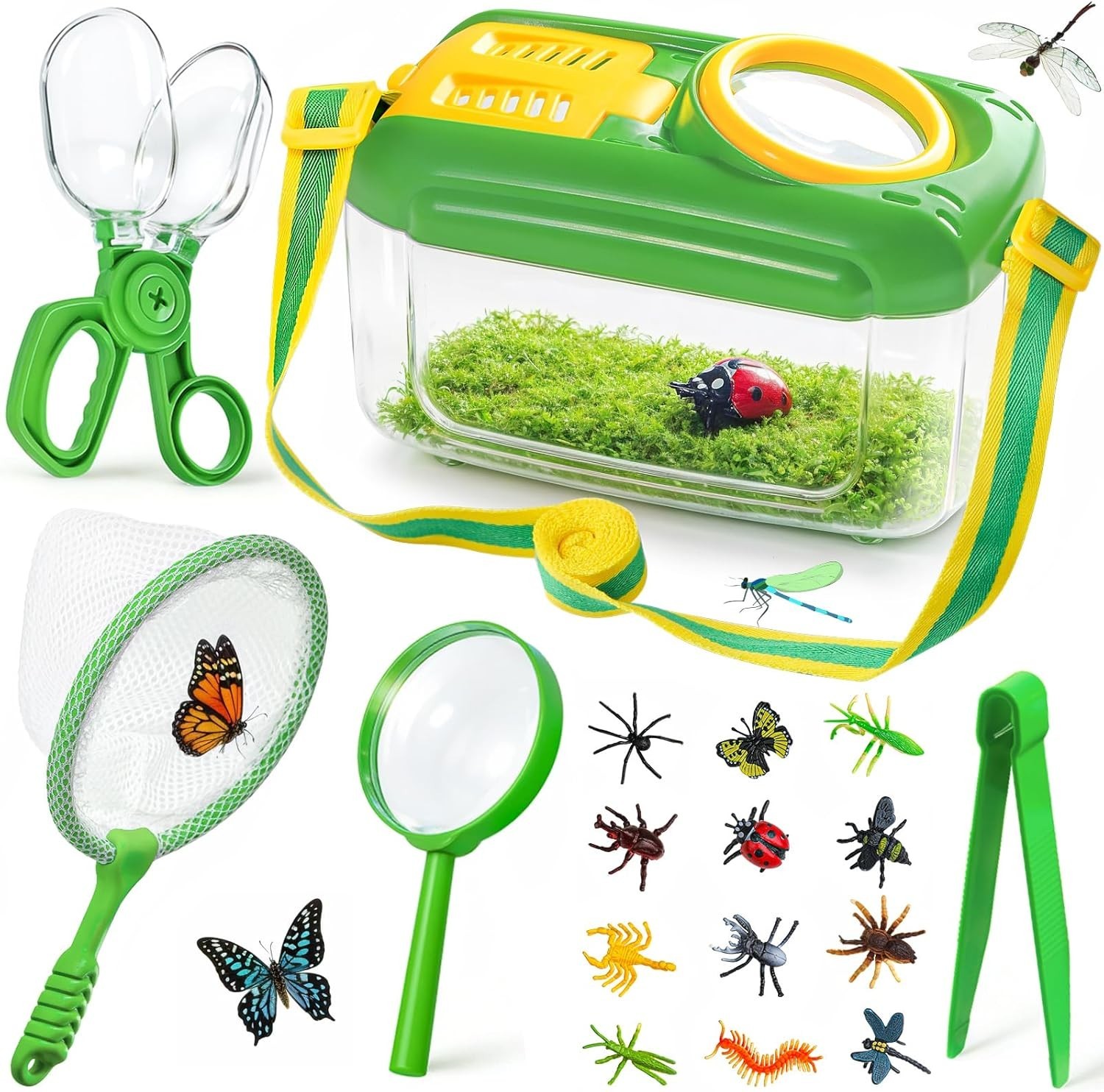 Kids Explorer Kit & Bug Catching Kit, Outdoor Exploration Safari Kit