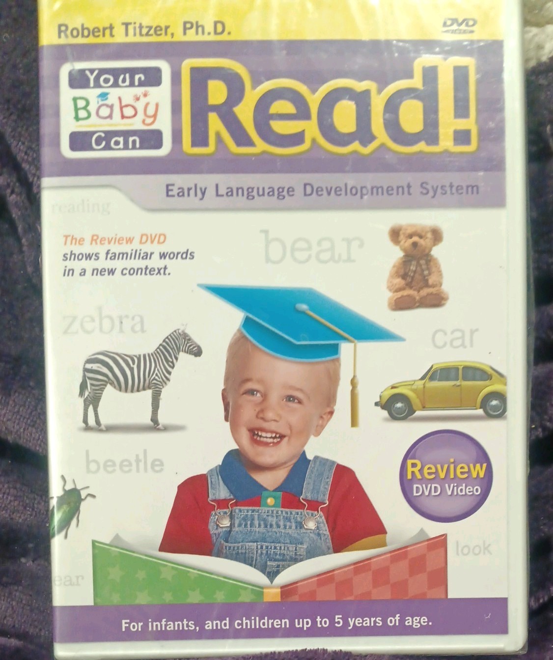 NEW SEALED Your Baby Can Read Early Language Development The Review DVD