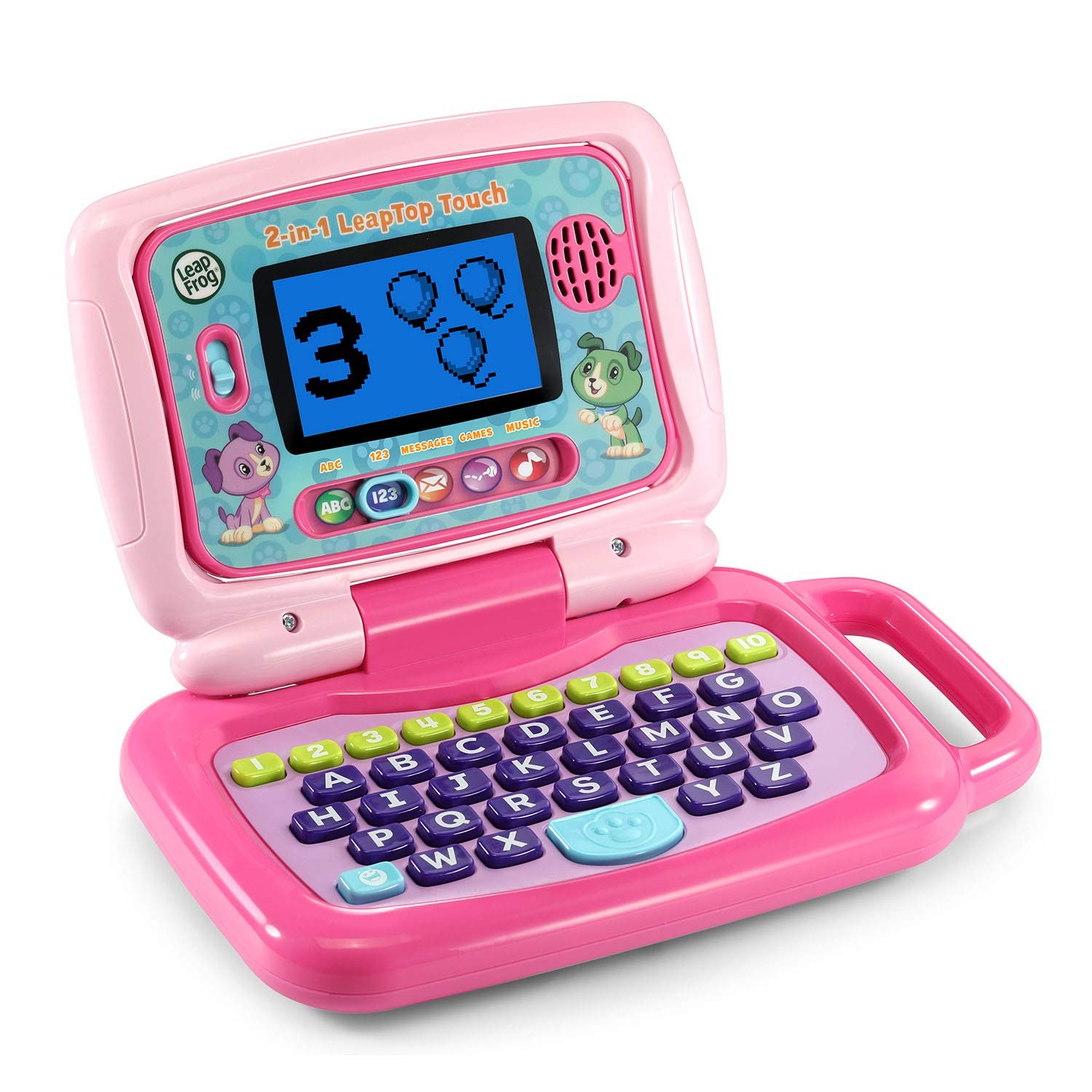 LeapFrog 2-in-1 LeapTop Touch, Pink Standard Packaging,