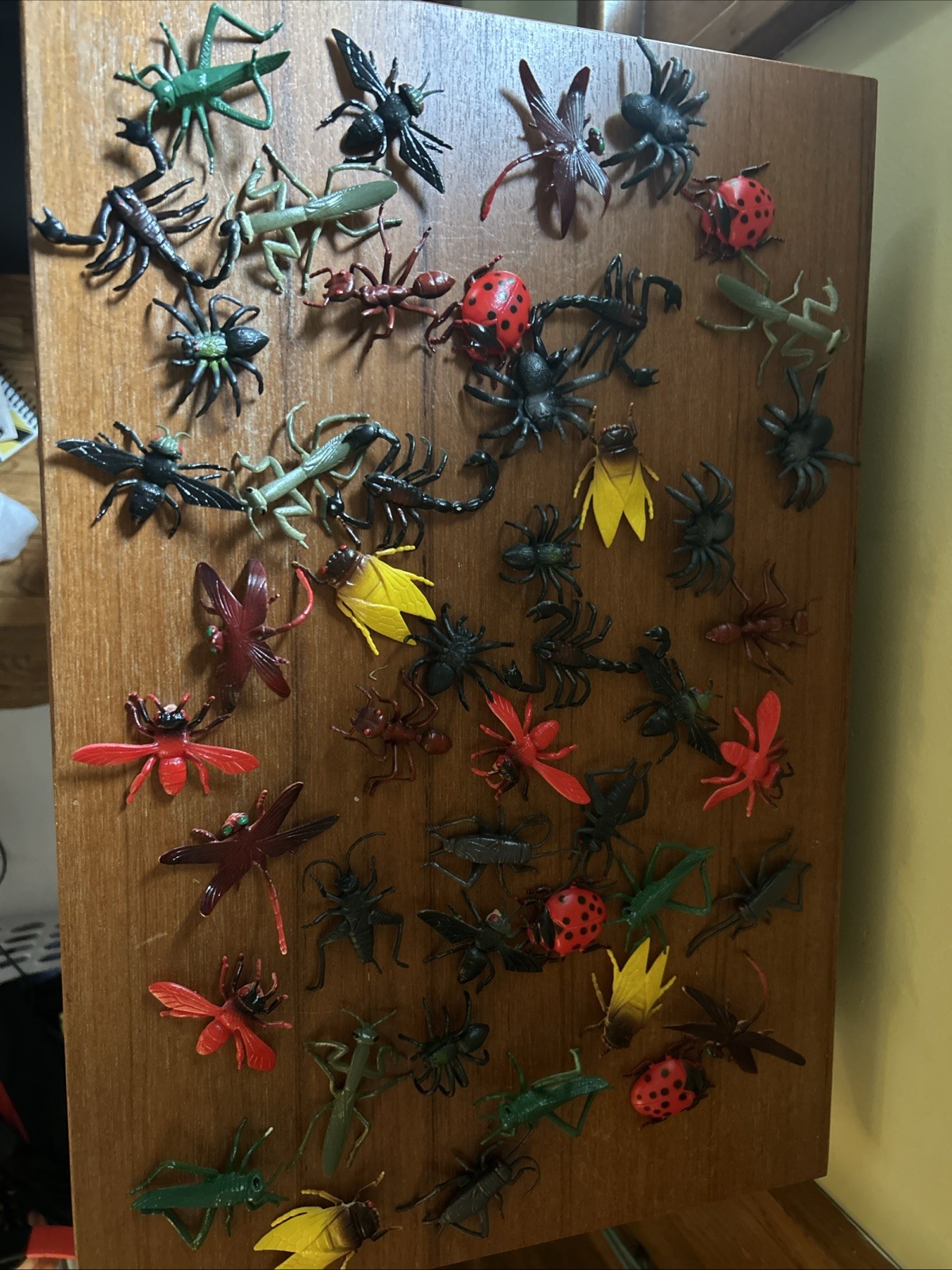 Pack Of 55 Plastic Bug Toys