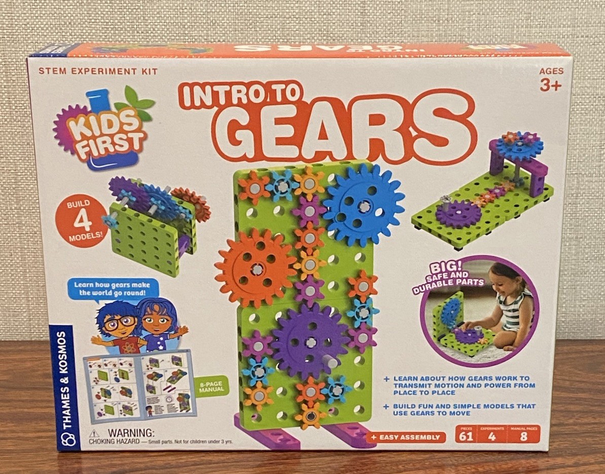 Intro to Gears Kids First STEM Science Engineering Kit Thames & Kosmos 567018