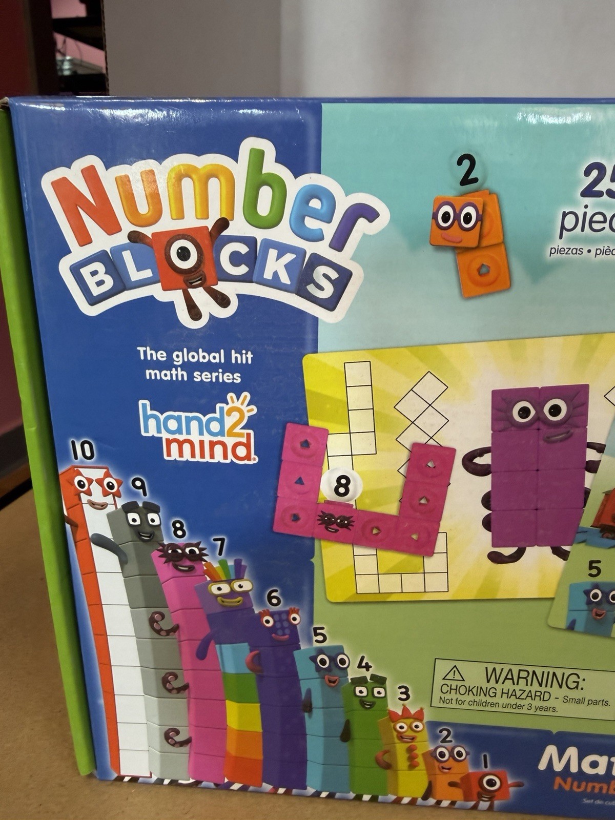Mathlink Cubes Numberblocks 1-10 Activity Set Math Games Learning Homeschool NEW