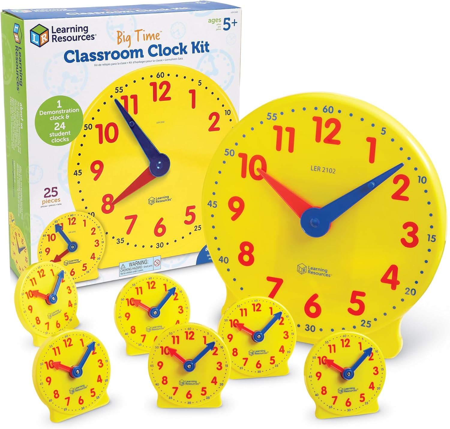 Classroom Clock Kit – Preschool Must Have, Teaching Time Activity , about Flash