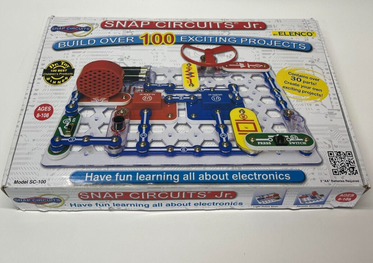 ELENCO Snap Circuits Jr. SC-Electronics Exploration Kit, missing Red D1 part