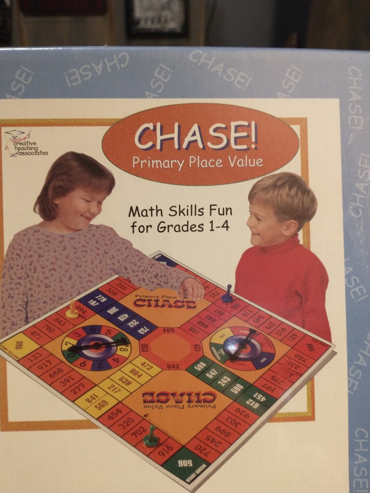 Chase! Primary Place Value Fun For Grades 1-4 Board Game By Creative Teaching