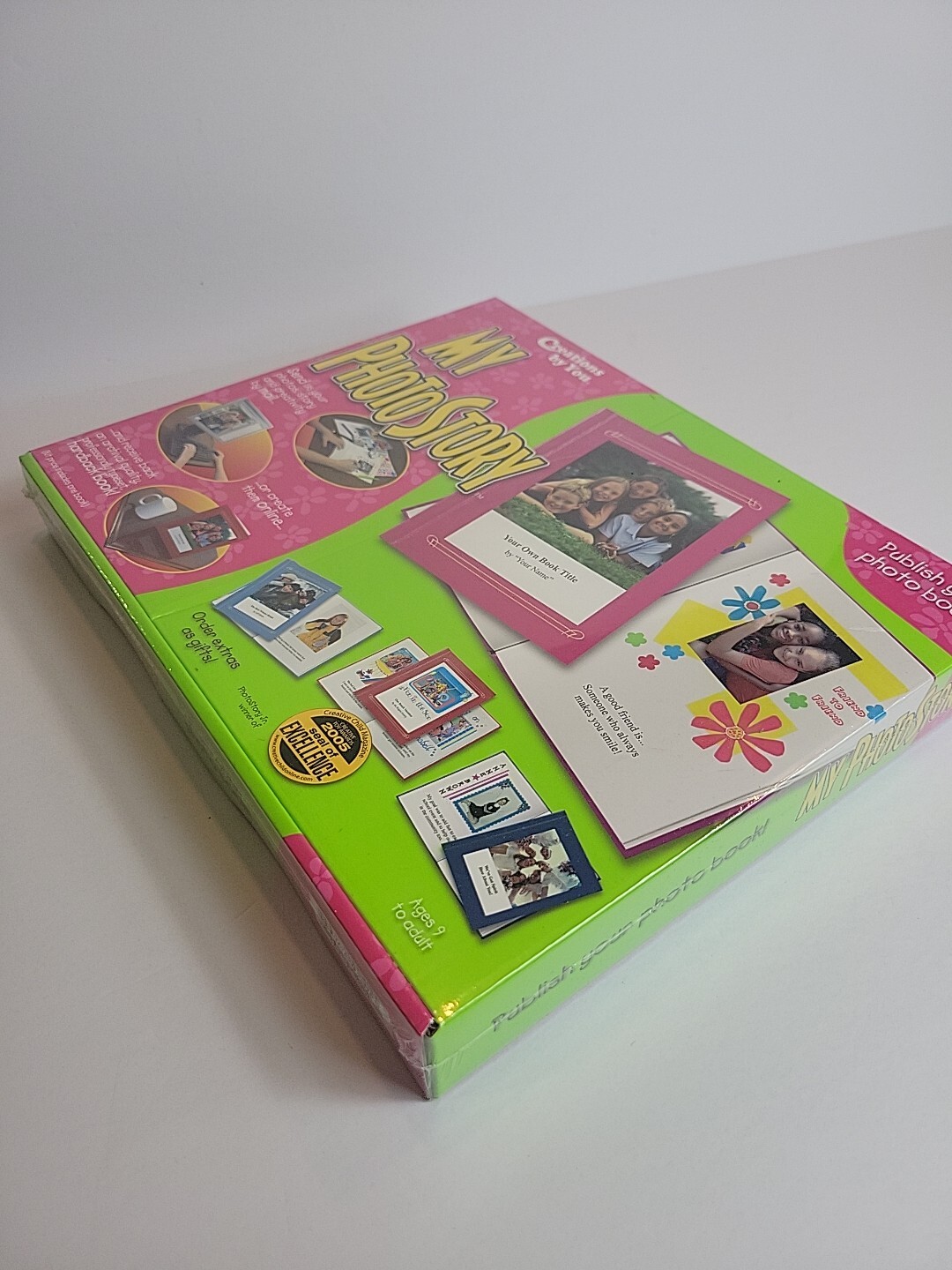 Kids Publish Your Own Photo Book New 7″ x 9″ Pro Hardcover Kit Box U