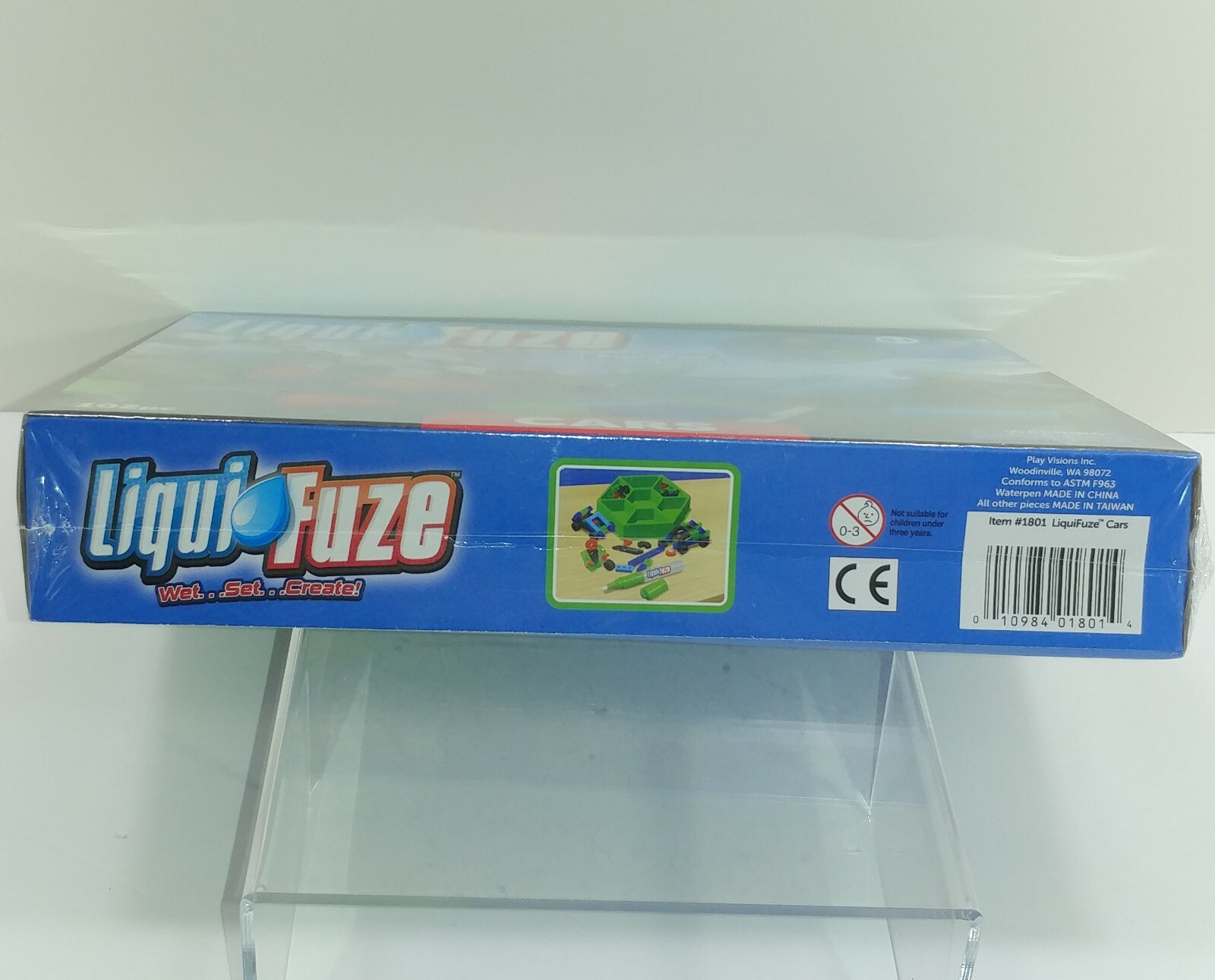 Liqui Fuze Cars 102 Piece Set Easy Craft 5 Years + New sealed