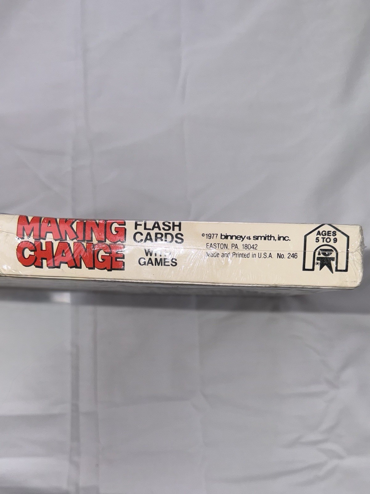 Edu-Cards Making Change Math Flash Cards Ages 5-9 1977 Multicolor