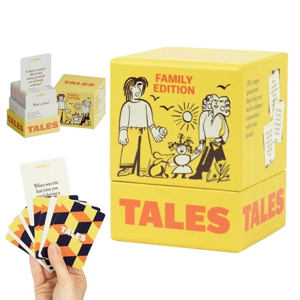 Tales Conversation Starter Cards Card Game For Family Edition Board Game