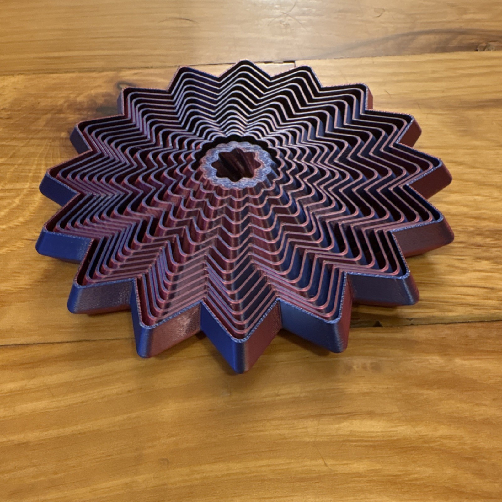 Purple Blue Star-Shaped Tactile Sensory Toy Fidget for Ages 8-11, 12-16, 17 & Up