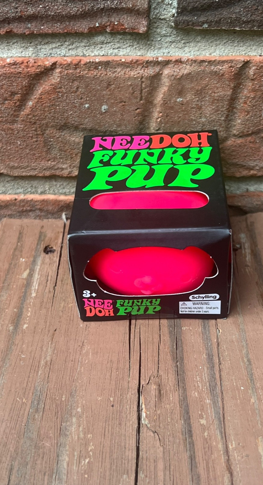 BRAND NEW-Needoh Pink Funky Pup-FACTORY SEALED