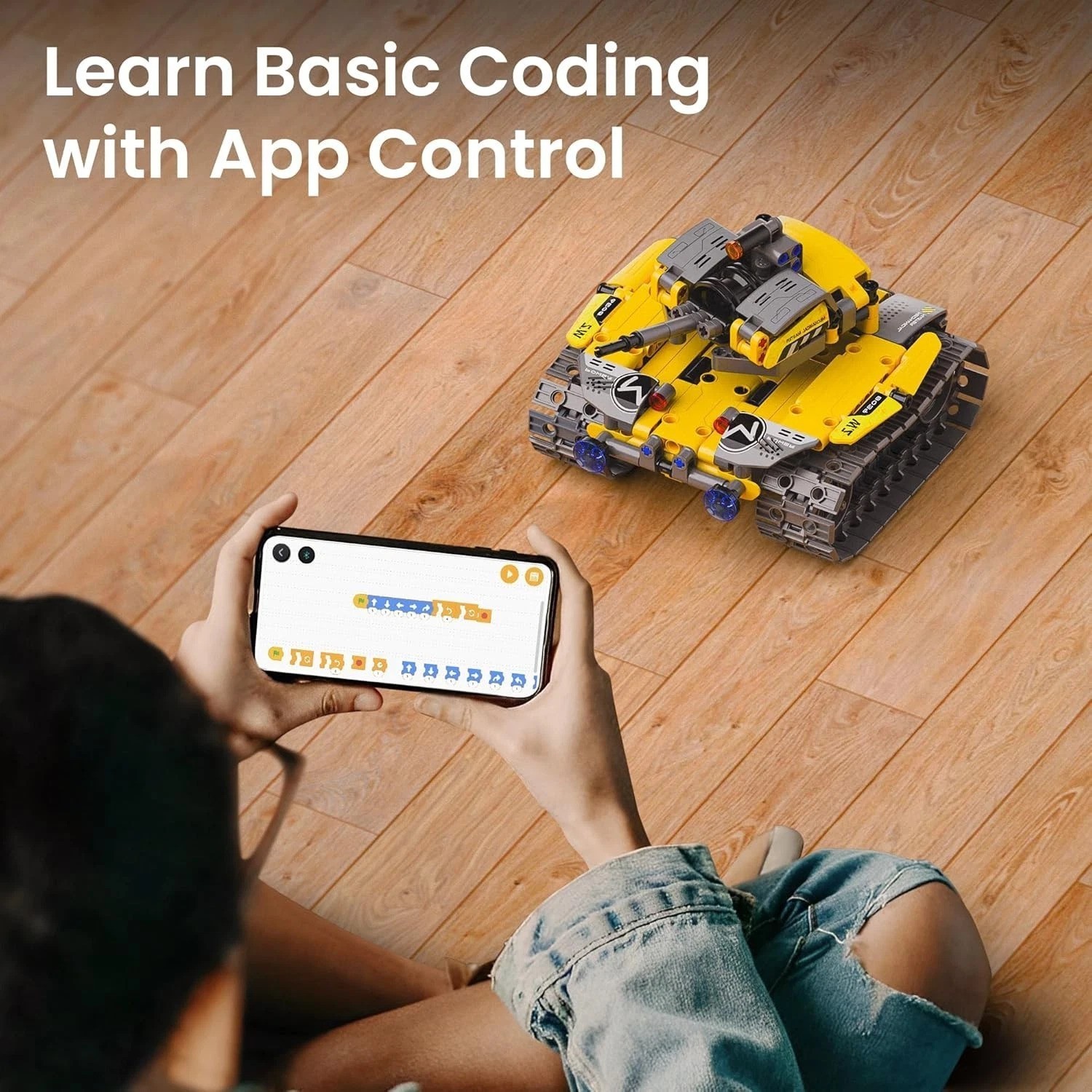 Robot Building Kit with Remote Control STEM Gifts for Boys Age 8-13, Technic …