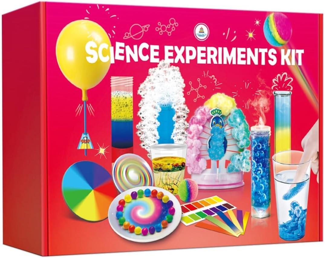 Girls STEM Science Kit for Kids Ages 4 5 6 7 8 Educational Experiments Toys