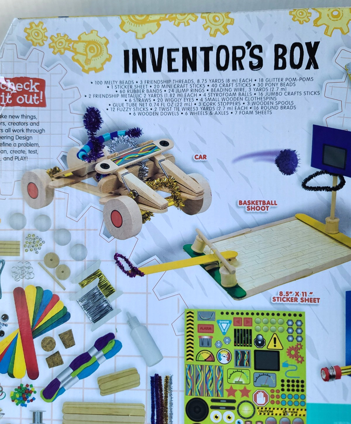 Dabble Lab Kids Inventor’s Box 250+ Pieces Fun Educational Crafts Ages 8+ NEW