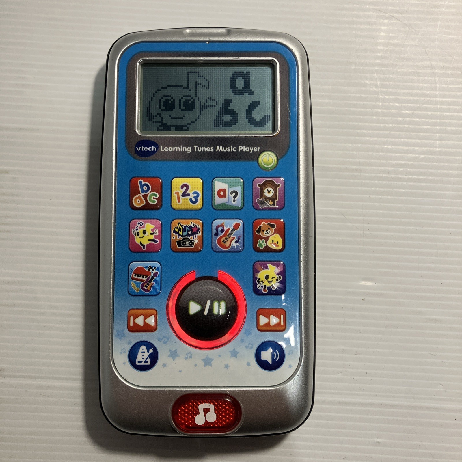 VTech Rock and Bop Music Player Tested Blue Musical Learning Toy