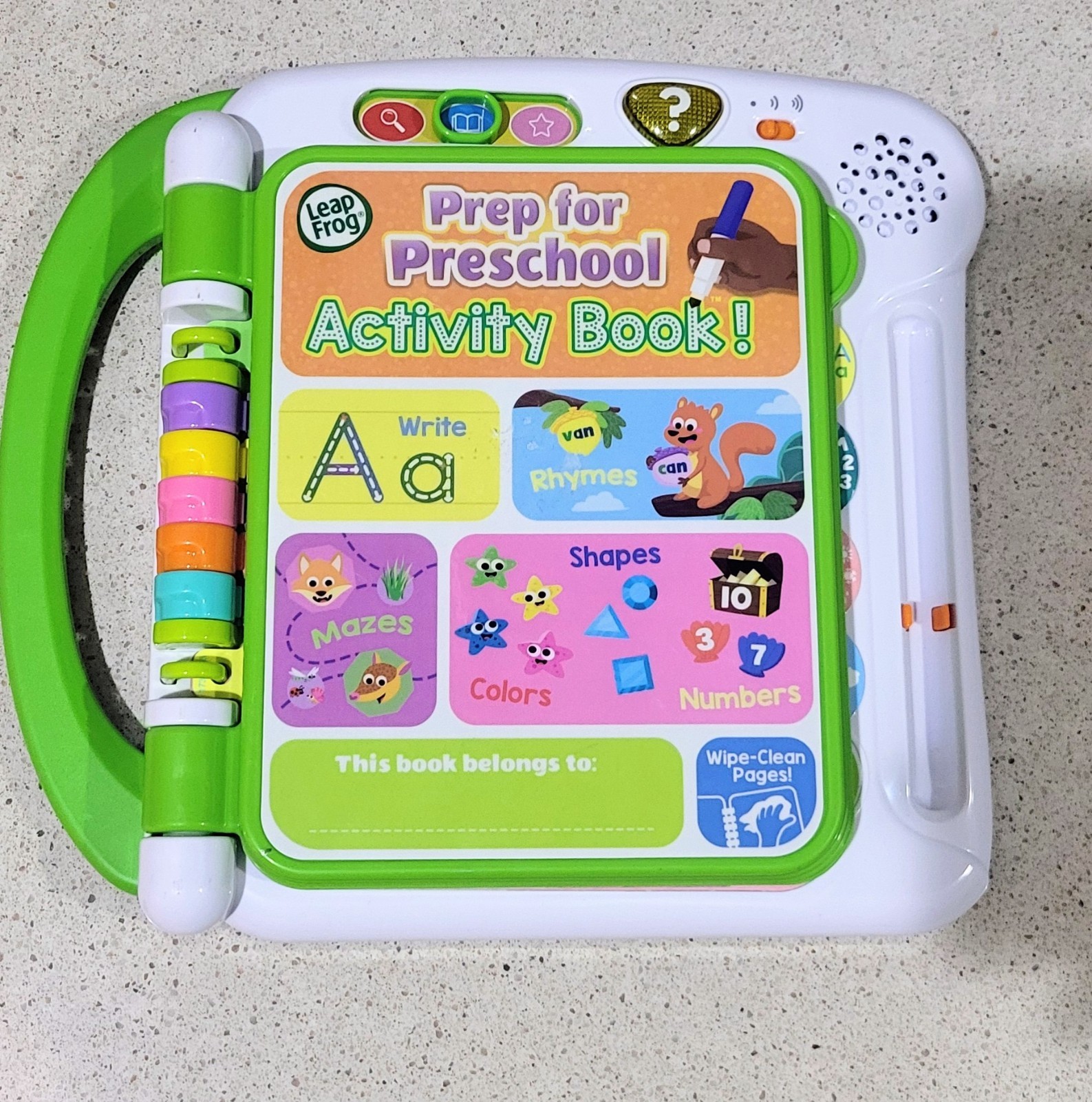 Pre-Loved LeapFrog Prep for Preschool Activity Book/summer/school/kids Fun📌