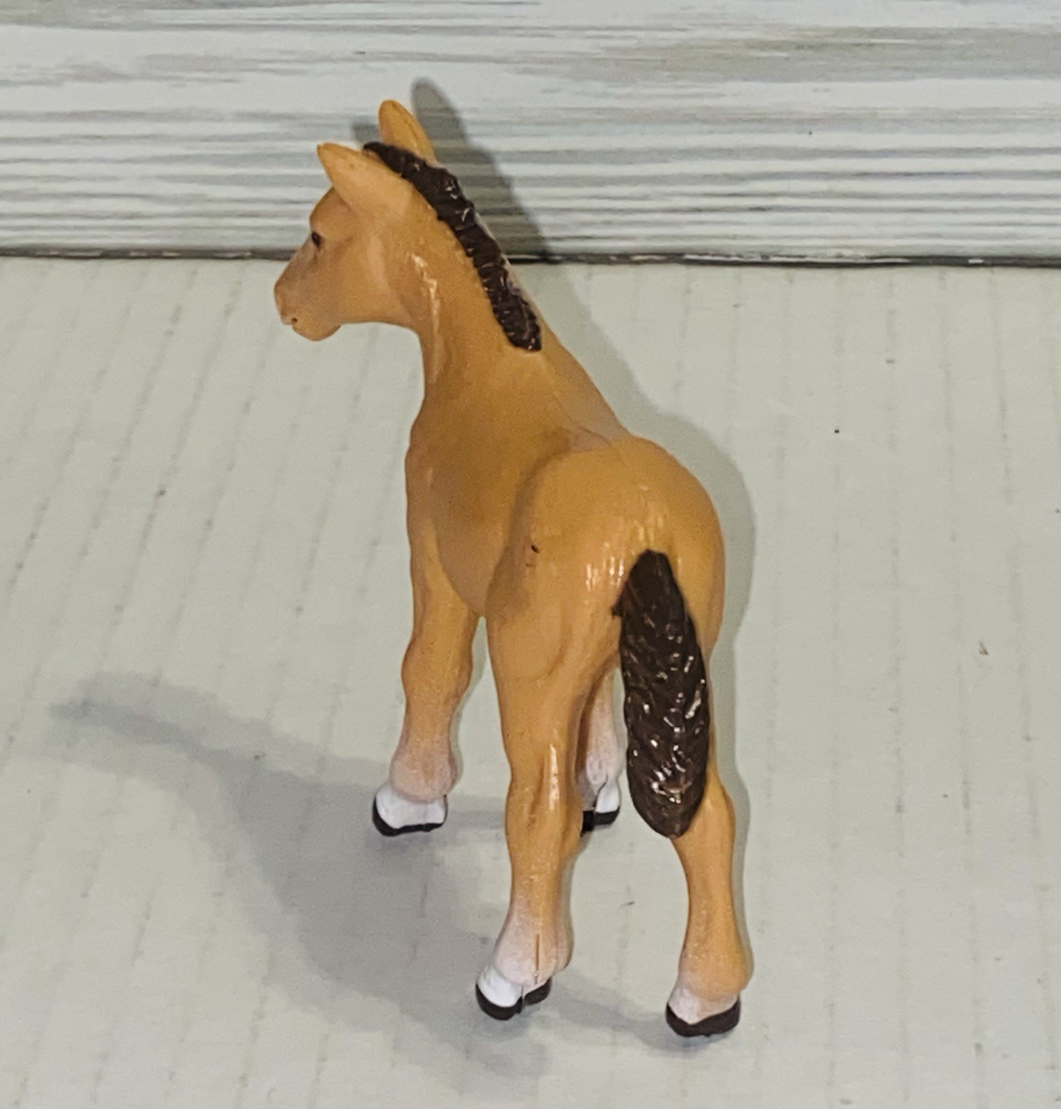 Tree House Kids Brown Plastic Horse Animal Figure Figurine Toy Cake Topper 3”