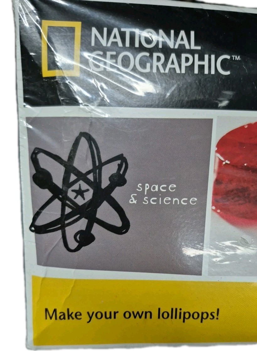 National Geographic D I Y Make Your Own Lollipop Lab Kit NEW Sealed Made in USA