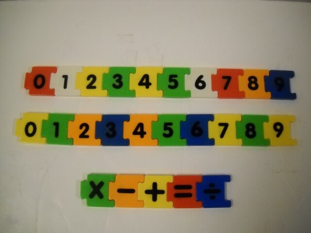 Learning Resources Link ‘N Count Magnetic Numbers 25 Piece Set Rare Very Nice!