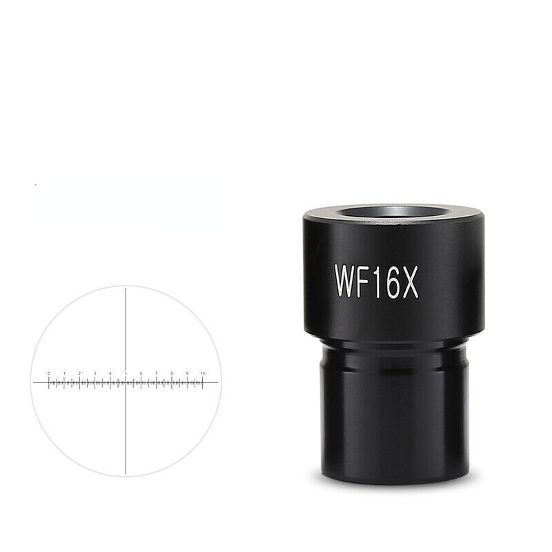 2PCS WF16X Biological binocular Microscope 13mm Wide Field Eyepieces 23.2mm