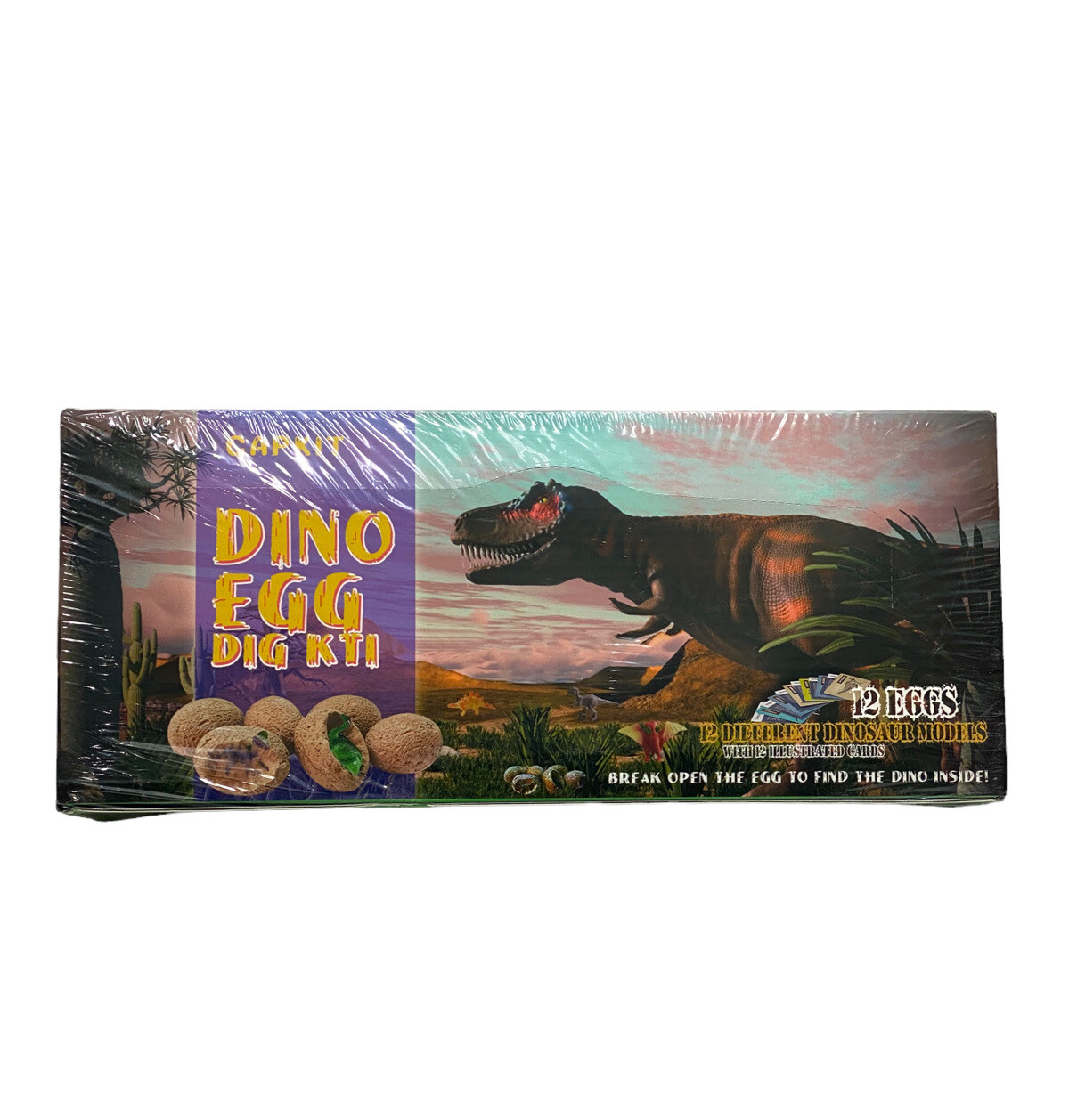 Dino Egg Dig Kit – Discover 12 Different Dinos, Dinosaur Eggs Excavation Kit
