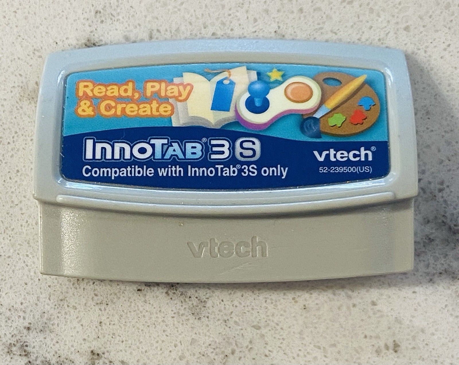 VTech InnoTab 3 S Game Cartridge Read, Play & And Create For Kids Learning Teach