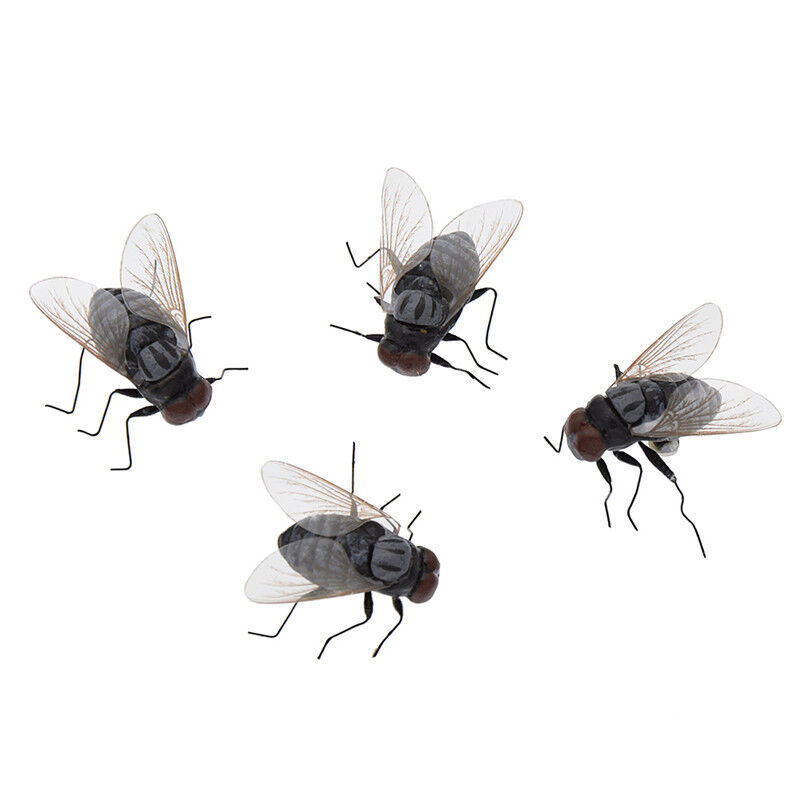 Simulation Fly Fridge Magnet Kitchen Refrigerator Magnet Home Joke Toys Decor 5x