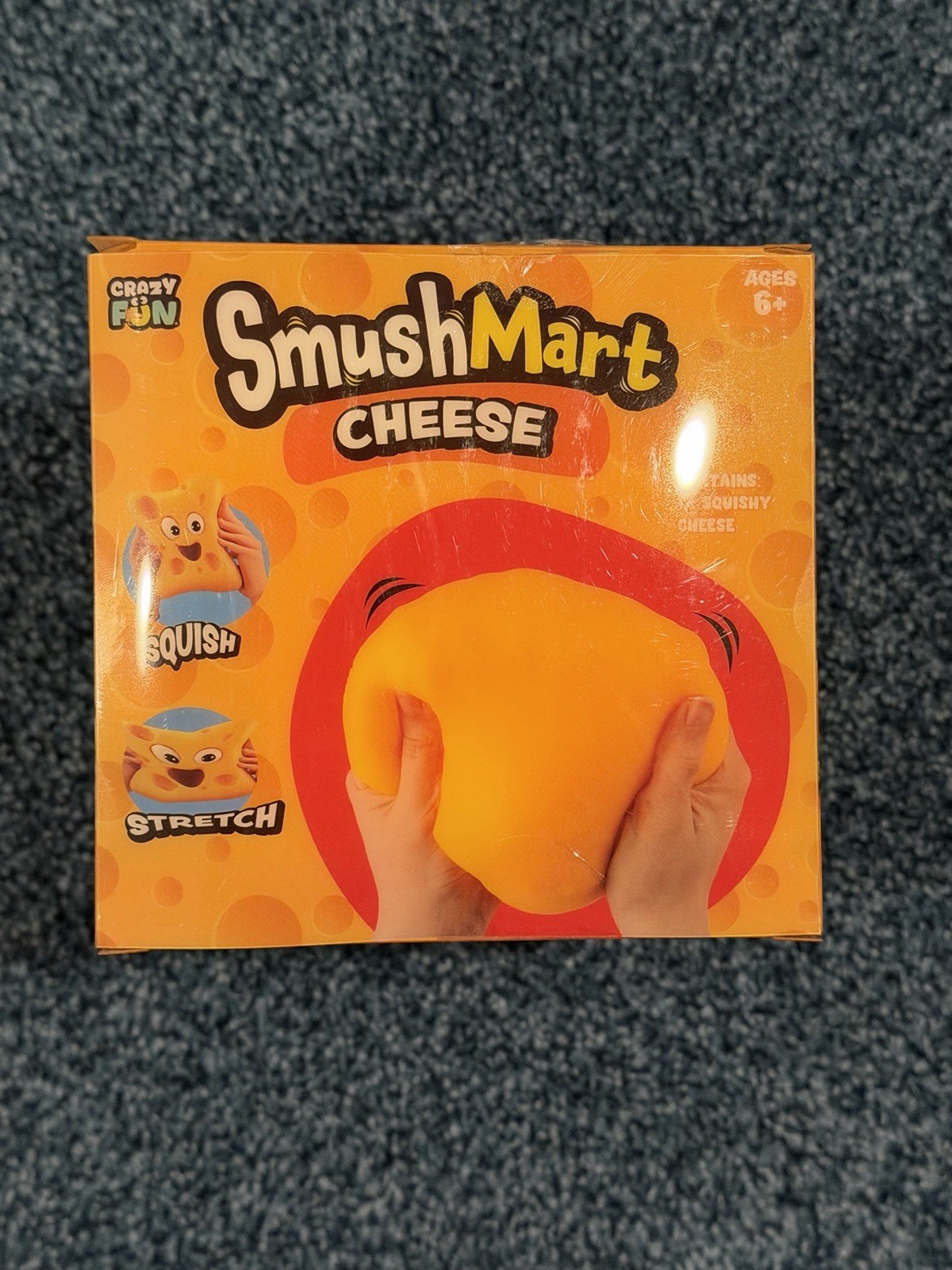 2026 SmushMart XL Cheese Squishy squeezy NEW SEALED VIRAL Squeeze