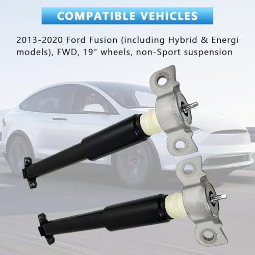 Rear Air Shocks Absorber Strut 3440022 Compatible with 2013-2020 Ford Fusion OEM