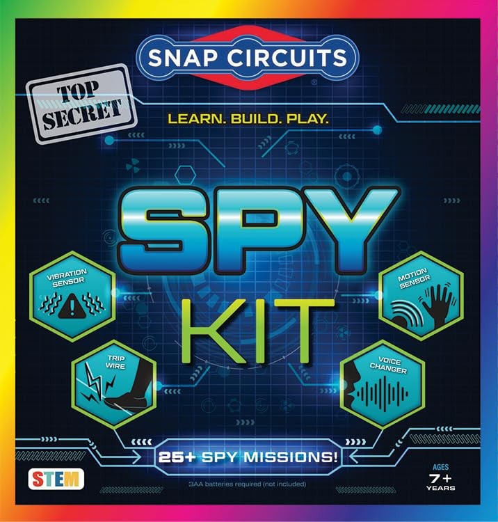 ® Spy Kit | 25+ Activities | STEM Educational for 7 +