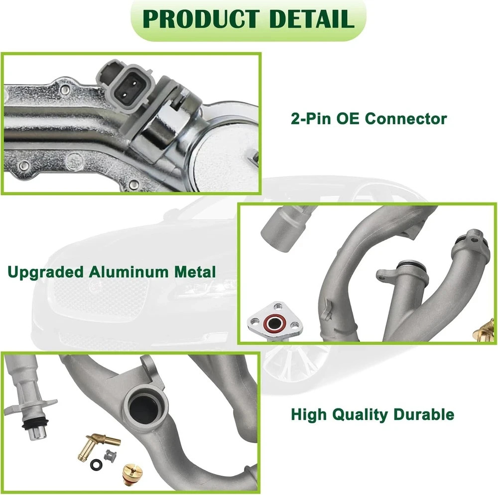 Upgraded Metal Coolant Water Pipe System Kit Compatible with Land Rover Range