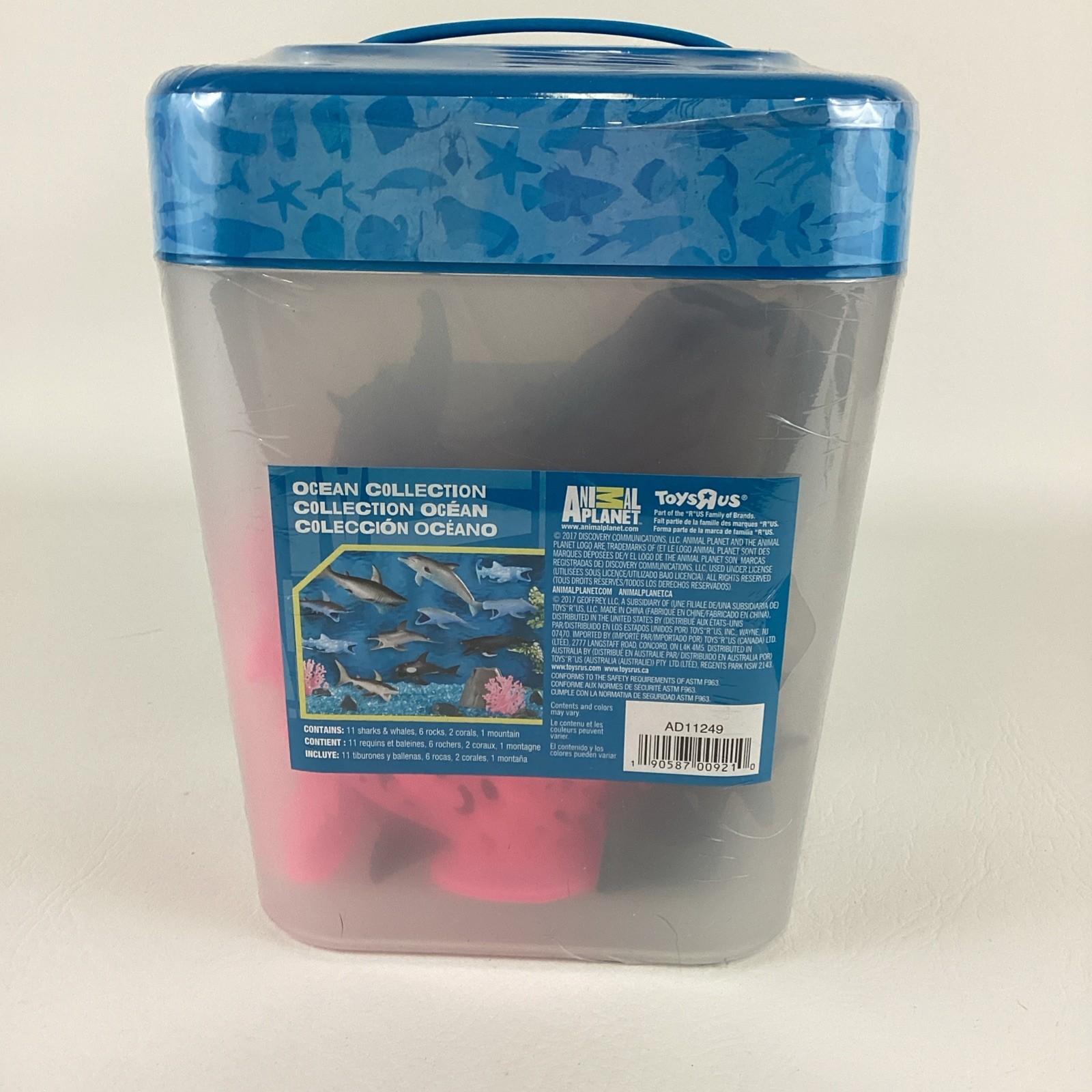Animal Planet Ocean Collection Take N Play Bucket Sharks Whales 2017 Discovery