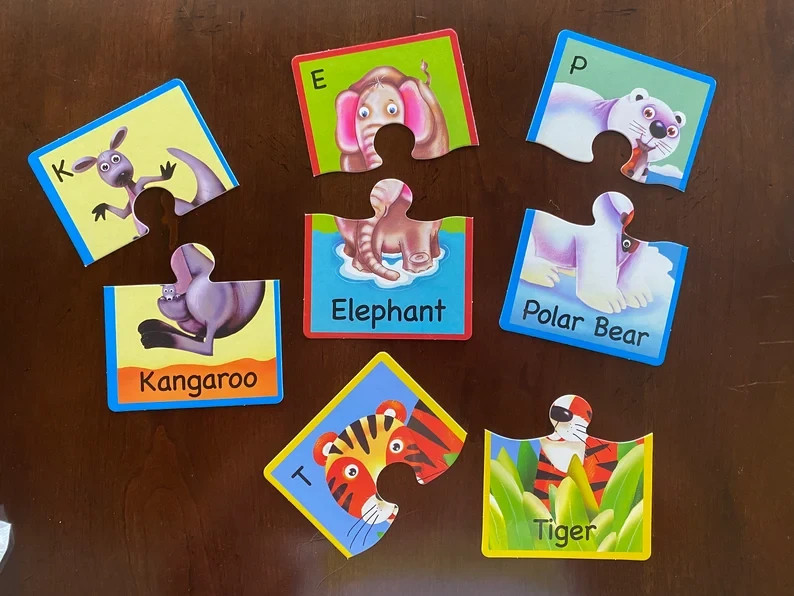 FIRST WORDS Puzzle Set by Spice Box – Early Childhood Development by Spice Box