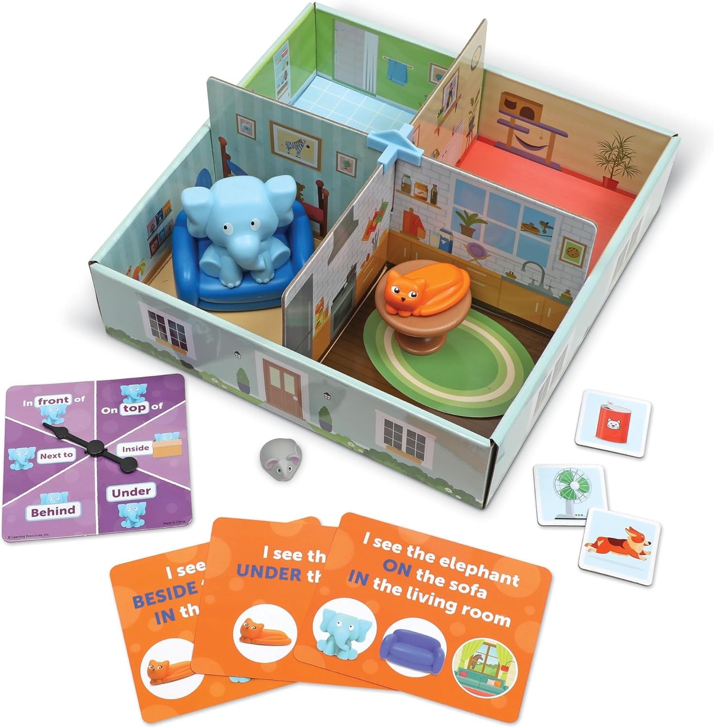 Elephant in the Room Positional Word Activity Game